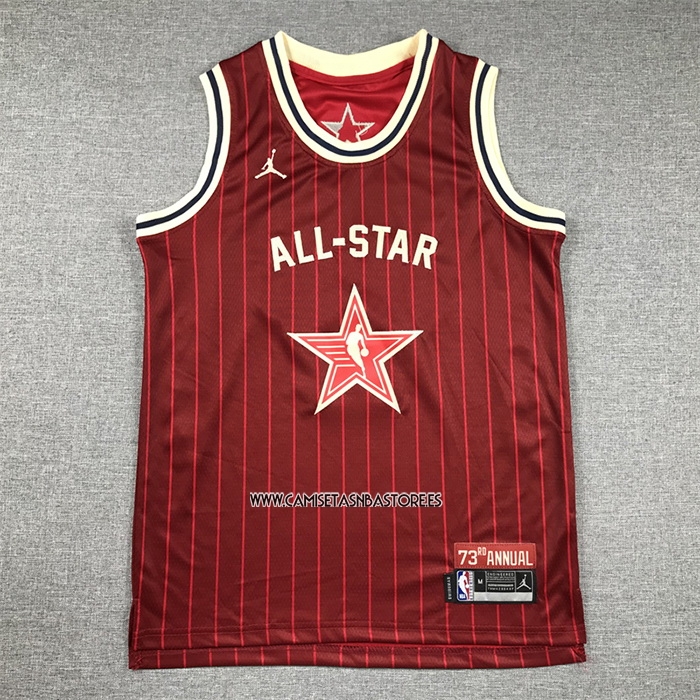 Stephen Curry NO 30 Camiseta Nino Golden State Warriors All Star 2024 Rojo